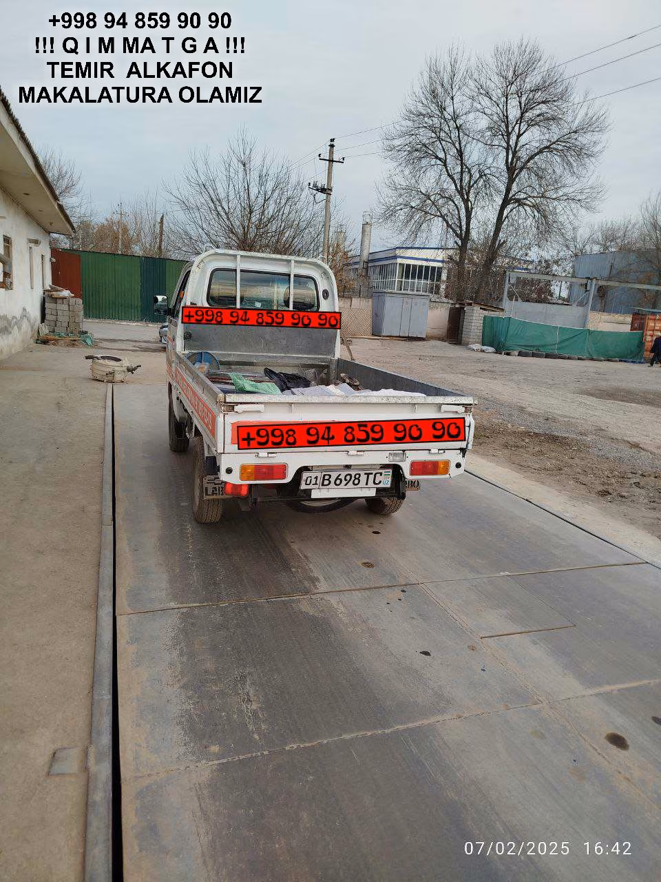 ТАШКЕНТ МЕТАЛЛОЛОМ TOSHKENT METALLOLOM qabul qilish Oqqorgon
