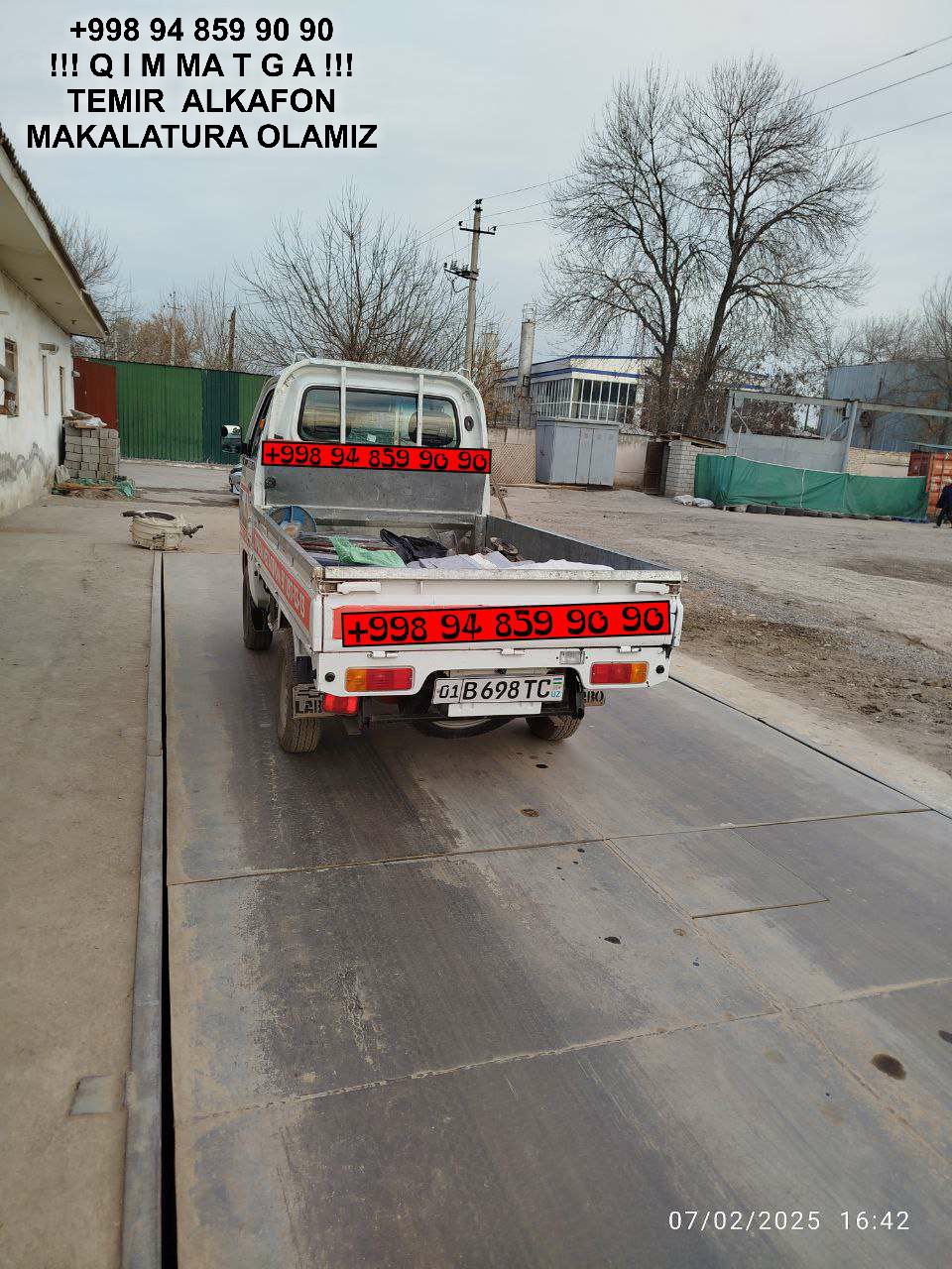 ТАШКЕНТ МЕТАЛЛОЛОМ TOSHKENT METALLOLOM qabul qilish Oqqorgon