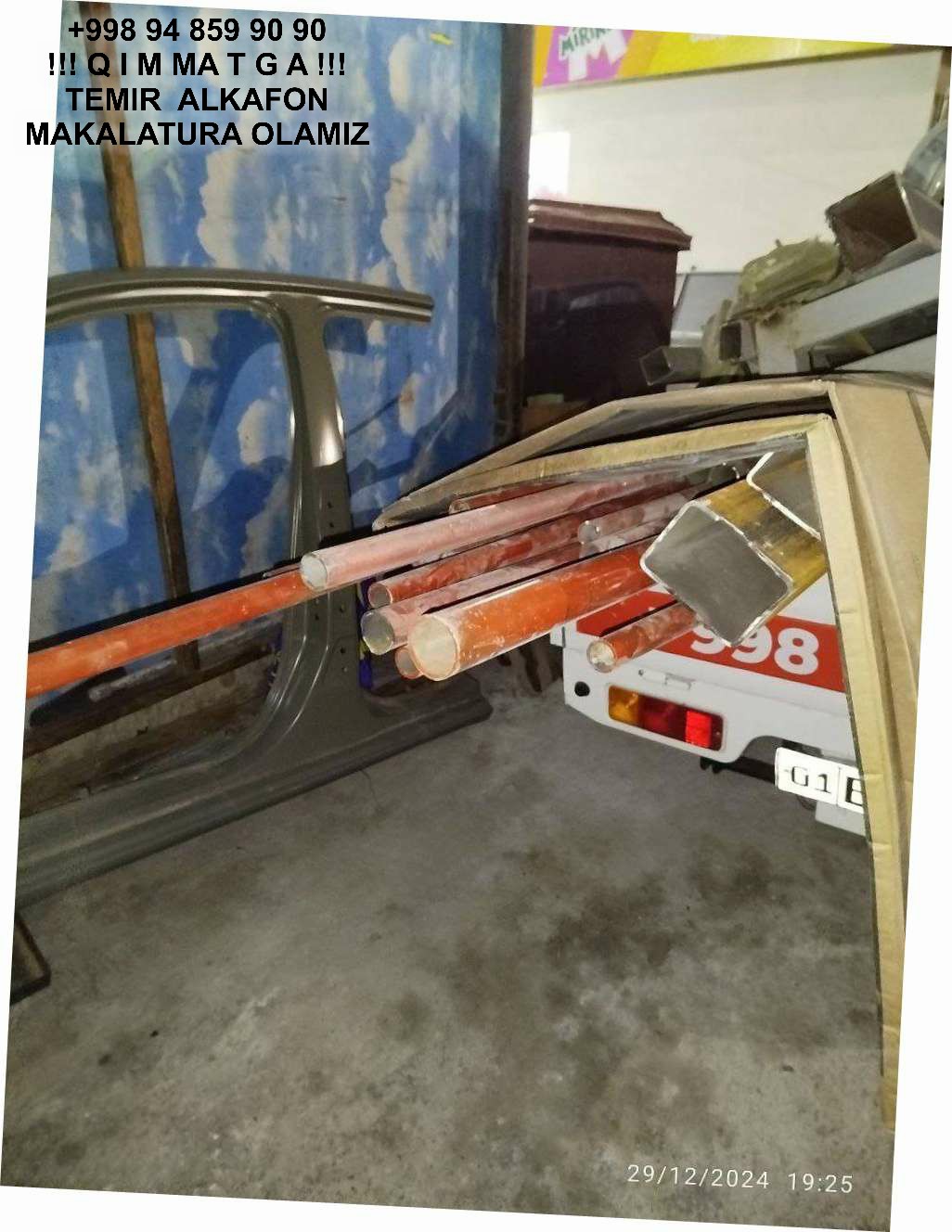 ТАШКЕНТ МЕТАЛЛОЛОМ TOSHKENT METALLOLOM qabul qilish Piskent